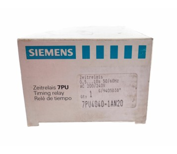 SIEMENS 7PU4040-1AN20 7PU40401AN20 ! NEW !
