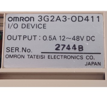 OMRON I/O DEVICE 3G2A3-OD411 3G2A3OD411