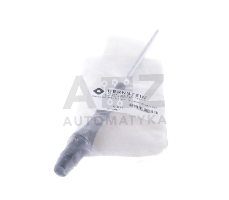 BERNSTEIN TOOLS FOR ELECTRONIC 96020025  6-613 Socket Wrench 2.5mm With Dissipat