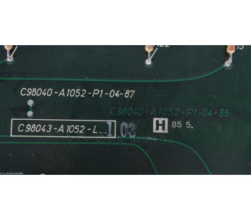 SIEMENS C98043-A1052-L103 C98043A1052L103
