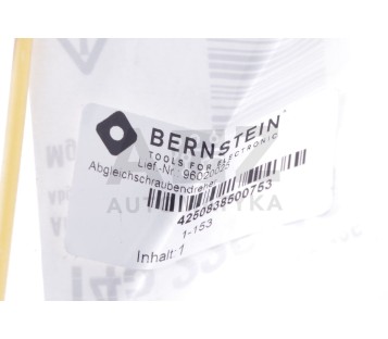 BERNSTEIN TOOLS FOR ELECTRONIC 96020025  1-153 Adjusting Screwdriver 