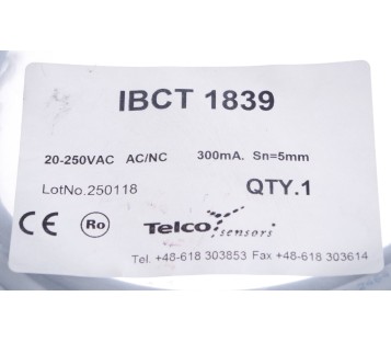 TELCO IBCT 1839 IBCT1839  250118  ! NEW !