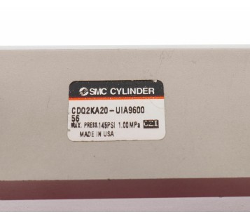 SMC CYLINDER CDQ2KA20-UIA9600 CDQ2KA20UIA9600