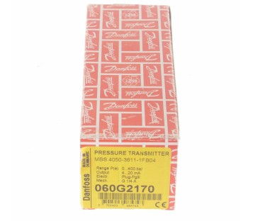DANFOSS MBS 4050-3611-1FB04 060G2170 PRESSURE 0-400 ! new !