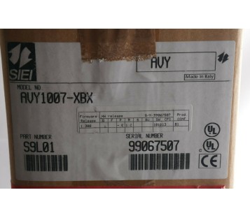 SIEI AVY1007-XBX AVY1007XBX S9L01 