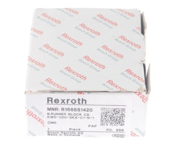 REXROTH R166681420 KWD-020-SKS-C1-N1-1 BALL RUNNER BLOCK CS ! 2pcs ! NEW ! 