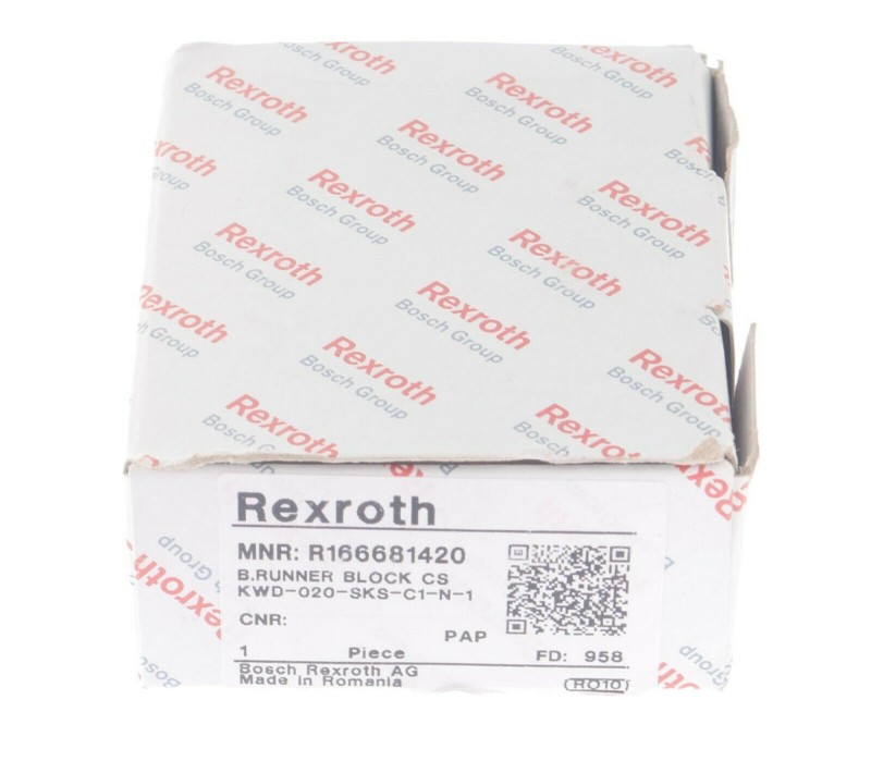 REXROTH R166681420 KWD-020-SKS-C1-N1-1 BALL RUNNER BLOCK CS ! 2pcs ! NEW ! 
