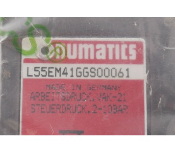 NUMATICS L55EM41GGS00061 ! NEW ! 