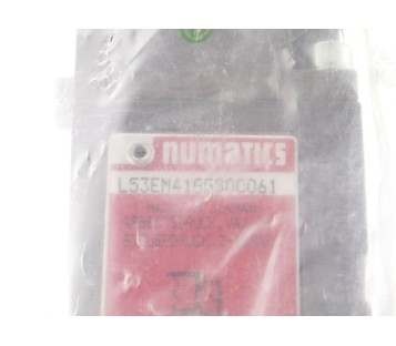 NUMATICS L53EM41GGS00061 ! NEW ! 