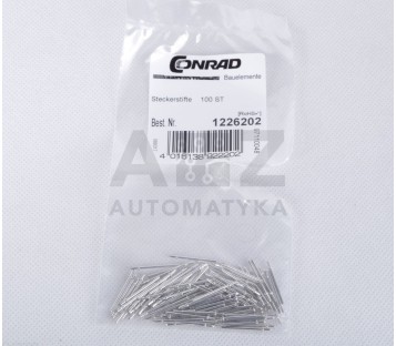 CONRAD 1226202 Connector pin Contact surface Tin plated 100PCS ! NEW !