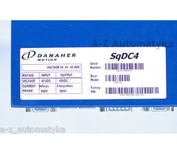 DANAHER MOTION KOLLMORGEN SqDC4 SynqNet Drive