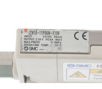 SMC IONIZER IZN10-11P06N-X194 IZN1011P06NX194  