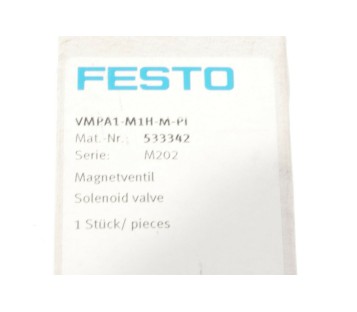 FESTO VMPA1-M1H-M-PI VMPA1M1HMPI 533342 ! NEW ! 