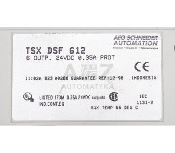 AEG SCNEIDER TELEMECANIQUE TSX DSF 612  TSXDSF612 TSX DSF612