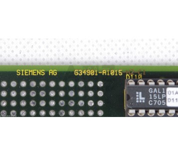 SIEMENS PROZEB I/O TRUMPF 132273 02925  G34901-A1015-H2-C1  G34901A1015H2C1