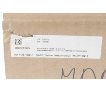 SIGMATEK MDP 102-1 MDP1021 