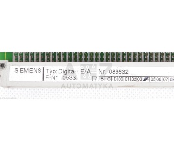 TRUMPFF SIEMENS DIGITAL E/A 086632 0533 