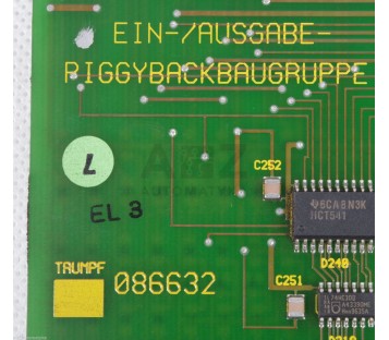 TRUMPFF SIEMENS DIGITAL E/A 086632 0533 