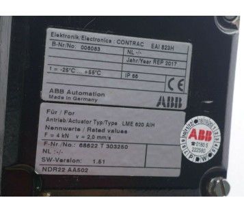 ABB CONTRAC EAI 823H EAI823H LME 620AIH ! NEW ! 
