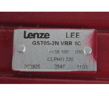 LENZE 80L-8/4 + GST05-2N VBR 1C GST052NVBR1C  ! NEW ! 