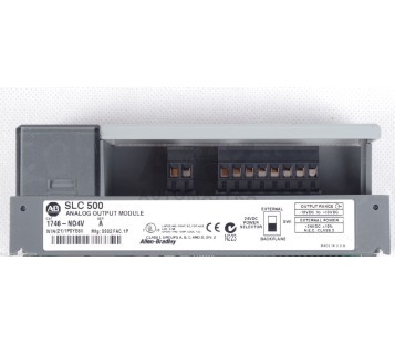 ALLEN-BRADLEY ANALOG OUTPUT MODULE 1746-NOV4 1746NOV4 1746-N0V4 1746N0V4