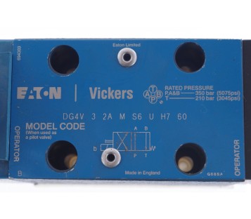 EATON VICKERS DG4V 3 35A M S6 U H7 60  DG4V32AMS6UH760  + 507848 ! NEW !