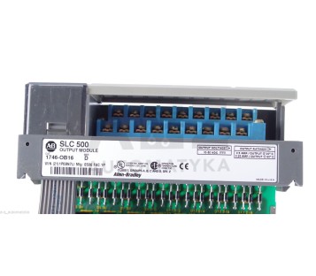 ALLEN-BRADLEY OUTPUT MODULE 1746-OB16 1746OB16 1746-0B16 17460B16