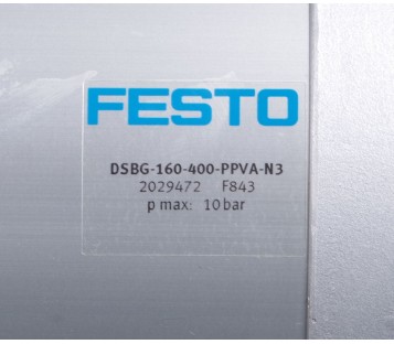 FESTO DSBG-160-400-PPVA-N3 DSBG160400PPVAN3 2029472 ! NEW !