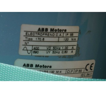 ABB 3GAR132452-ESE 170.6 120Nm + TRANSMITAL 305 L3PCP132 ! NEW ! 