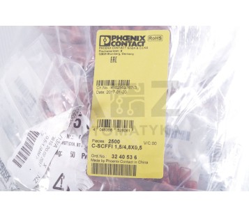 PHOENIX CONTACT C-SCFFI 1,5/4,8X0,5 CSCFFI1548X05 3240536 ! 50PCS !