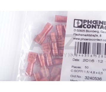 PHOENIX CONTACT C-SCFFI 1,5/4,8X0,5 CSCFFI1548X05 3240536 ! 50PCS !