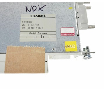 SIEMENS 6SN1123-1AB00-0BA0 6SN11231AB000BA0 NOK