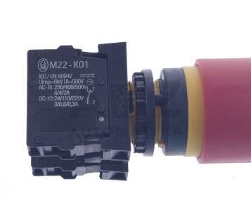 MOELLER Emegrency push button WITH M22-K01 M22K01 