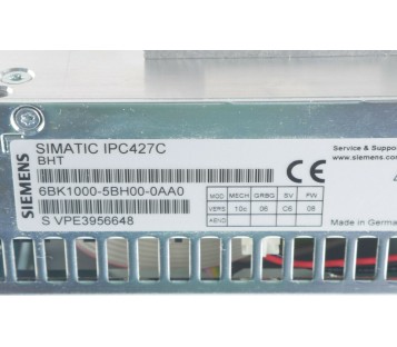 SIEMENS IPC427C 6BK1000-5BH00-0AA0 6BK10005BH000AA0 