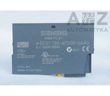 SIEMENS: 4 POTDIS DC24V/AC230V  6ES7 138-4FD00-0AA0 ( 6ES71384FD000AA0 )