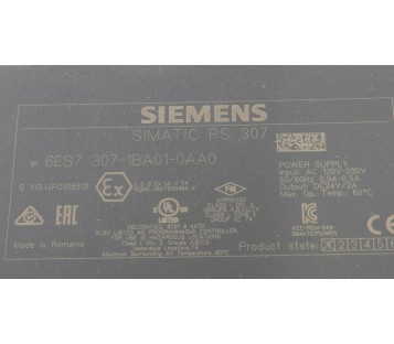SIEMENS 6ES7 307-1BA01-0AA0 SIMATIC PS 307 ! NEW ! 