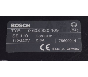 BOSCH SE 110 SE110 ANALOG  0 608 830 109 0608830109