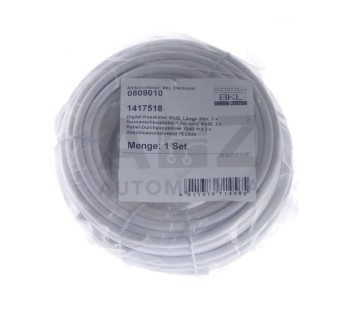 BKL ELECTRONIC 0809010 1417518 Koaxialkabel Coax CABLE 6.60 mm, 75 Ohm,  ! new !