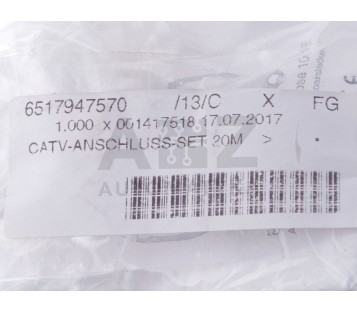 BKL ELECTRONIC 0809010 1417518 Koaxialkabel Coax CABLE 6.60 mm, 75 Ohm,  ! new !