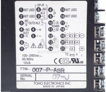 TOHO TTM-007  TTM007 TTM-007-P-ABR  TTM007PABR 