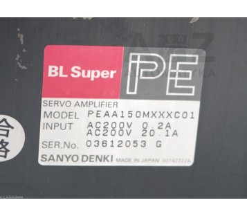 PE BLSUPER SANYO DENKI PEAA150MXXXC01 PEAAI50MXXXC0I