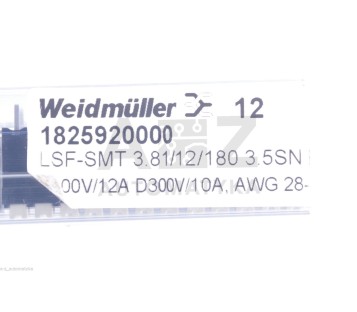 WEIDMULLER LSF-SMT 3.81/12/180 3.5SN 1825920000 ! 10PCS ! NEW ! 