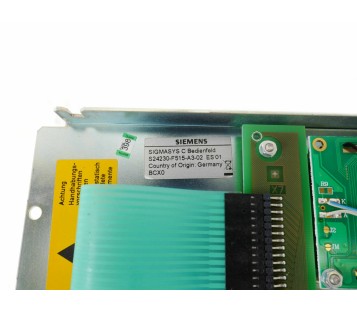 SIEMENS SIGMASYS C S24230-F515-A3-02 S24230F515A302 