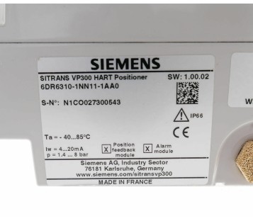 SIEMENS VP300 6DR631-1NN11-1AA0 6DR6311NN111AA0 ! NEW !