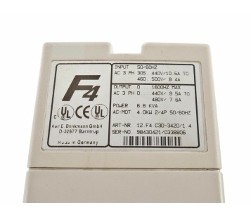 KEB F4 12.F4.C3D-3420/1.4 12F4C3D342014