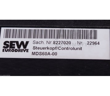 SEW MDS60A0150-503-4-00 MDS60A0150503400 8265089 MDX60A0150-503-4-00 8227136 DFP