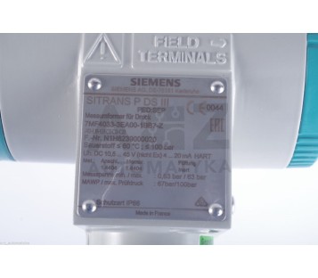 SIEMENS SITRANS P DSIII 7MF40333EA001BB7-Z   7MF4033-3EA00-1BB7-Z ! NEW !