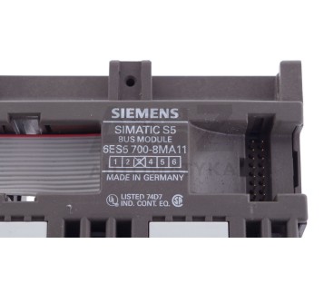 SIEMENS SIMATIC S5 BUS MODULE  6ES5 700-8MA11 6ES57008MA11