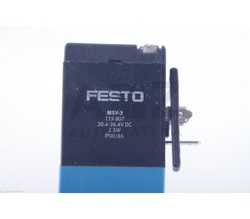 FESTO MVH-5-1/4-B-VI MVH514BVI 114899 + MSV-3 119807