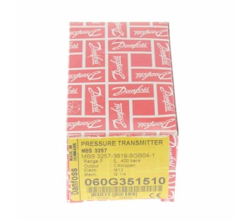 DANFOSS MBS 3257 060G351510  MBS3257 PRESSURE SENSOR 0-400BAR ! NEW ! 